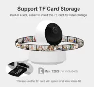 SONOFF smart IP κάμερα GK-200MP2-B, Wi-Fi, 1080p, H.264 8