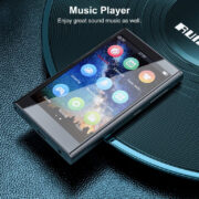 RUIZU MP3 player H10 με οθόνη αφής 3.8", 16GB, Bluetooth, μαύρο 2