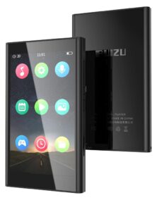 RUIZU MP3 player H10 με οθόνη αφής 3.8", 16GB, Bluetooth, μαύρο