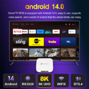 H96 MAX TV Box M1 Plus, 8K, 4/32GB, WiFi 6, Bluetooth, Android 14 11 H96 MAX TV Box M1 Plus, 8K, 4/32GB, WiFi 6, Bluetooth, Android 14 2