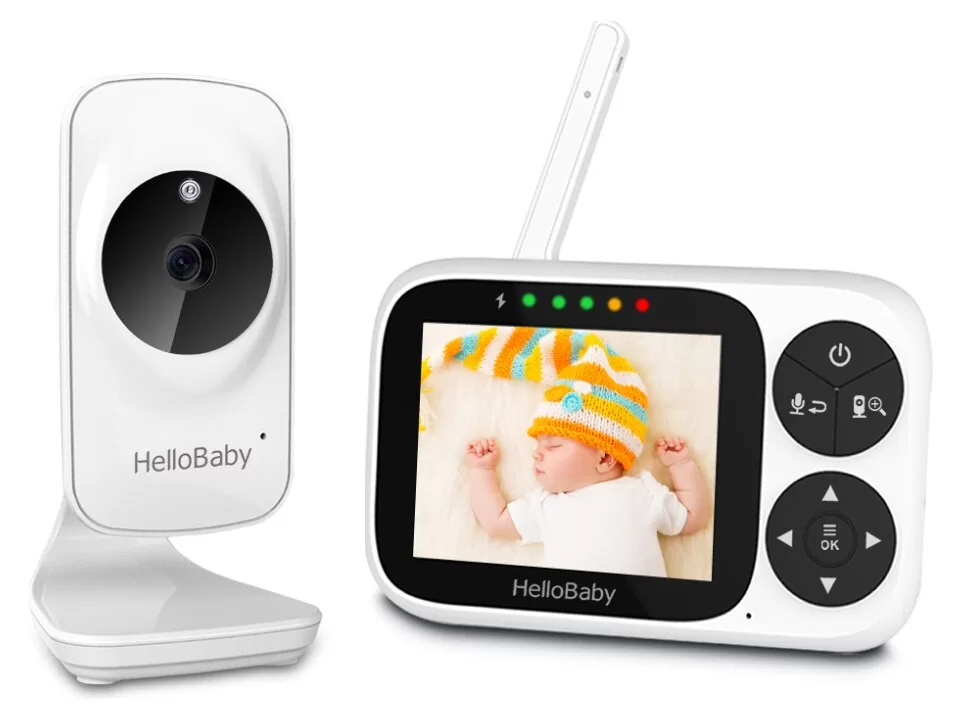HELLOBABY ενδοεπικοινωνία μωρού HB2033 με κάμερα & οθόνη 3.2", 720p 3 HELLOBABY ενδοεπικοινωνία μωρού HB2033 με κάμερα & οθόνη 3.2", 720p