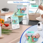 HELLOBABY ενδοεπικοινωνία μωρού HB6241 με κάμερα & οθόνη 4", 720p, PTZ 10 HELLOBABY ενδοεπικοινωνία μωρού HB6241 με κάμερα & οθόνη 4", 720p, PTZ 3