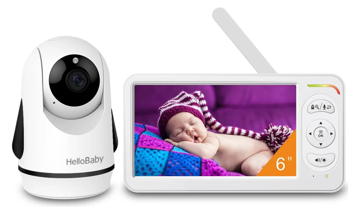 HELLOBABY ενδοεπικοινωνία μωρού HB6364 με κάμερα & οθόνη 6", 720p, PTZ 3 HELLOBABY ενδοεπικοινωνία μωρού HB6364 με κάμερα & οθόνη 6", 720p, PTZ