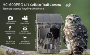 SUNTEK smart ηλιακή κάμερα κυνηγού HC-600PRO, PIR, 4G, 30MP/2K, SD, IP65 2