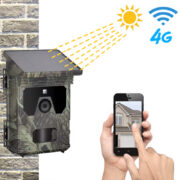 SUNTEK smart ηλιακή κάμερα κυνηγού HC-600PRO, PIR, 4G, 30MP/2K, SD, IP65 5
