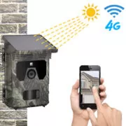 SUNTEK smart ηλιακή κάμερα κυνηγού HC-600PRO, PIR, 4G, 30MP/2K, SD, IP65 5
