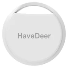 HAVEDEER smart tag ACCUTAG για Android συσκευές, Bluetooth tracker, λευκό