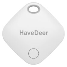 HAVEDEER smart tag ITAG03 για iOS συσκευές, Bluetooth tracker, λευκό