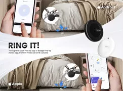 MILI smart tag MiTag Duo για iOS & Android συσκευές, Bluetooth tracker, λευκό 3