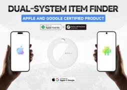MILI smart tag MiTag Duo για iOS & Android συσκευές, Bluetooth tracker, λευκό 4