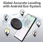 MILI smart tag LiTag Duo για iOS & Android συσκευές, Bluetooth tracker, μαύρο 4