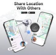 MILI smart tag LiTag Duo για iOS & Android συσκευές, Bluetooth tracker, μαύρο 5