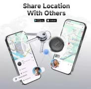 MILI smart tag LiTag Duo για iOS & Android συσκευές, Bluetooth tracker, μαύρο 5