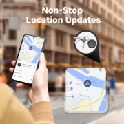 MILI smart tag LiTag Duo για iOS & Android συσκευές, Bluetooth tracker, μαύρο 6