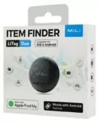 MILI smart tag LiTag Duo για iOS & Android συσκευές, Bluetooth tracker, μαύρο 9