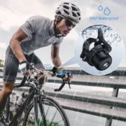MILI κουδούνι ποδηλάτου με smart tag MiTag Duo, iOS & Android, Bluetooth tracker, μαύρο/λευκό 3