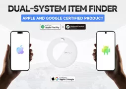 MILI smart tag MiTag Duo για iOS & Android συσκευές, Bluetooth tracker, μαύρο 4