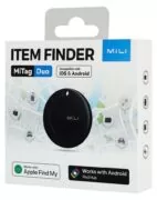 MILI smart tag MiTag Duo για iOS & Android συσκευές, Bluetooth tracker, μαύρο 5
