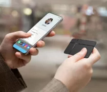 MILI ψηφιακή επαγγελματική κάρτα & tracker MiCard Duo για iOS & Android συσκευές, NFC, Bluetooth, μαύρο 3