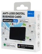 MILI ψηφιακή επαγγελματική κάρτα & tracker MiCard Duo για iOS & Android συσκευές, NFC, Bluetooth, μαύρο 7