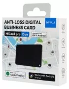 MILI ψηφιακή επαγγελματική κάρτα & tracker MiCard Duo για iOS & Android συσκευές, NFC, Bluetooth, μαύρο 7