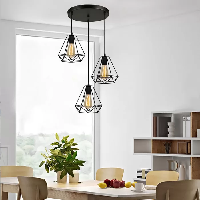 POWERTECH τρίφωτο φωτιστικό οροφής HLL-0004, E27, Φ20, μεταλλικό, μαύρο 4 POWERTECH τρίφωτο φωτιστικό οροφής HLL-0004, E27, Φ20, μεταλλικό, μαύρο - Image 2