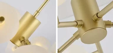 POWERTECH πολύφωτο φωτιστικό οροφής HLL-0025, 9x G9, μεταλλικό, χρυσό 7 POWERTECH πολύφωτο φωτιστικό οροφής HLL-0025, 9x G9, μεταλλικό, χρυσό 3