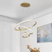 POWERTECH LED φωτιστικό οροφής HLL-0078, 44W, 4000K, 60x60cm, χρυσό 2
