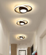 POWERTECH LED φωτιστικό οροφής HLL-0085, 32W, 4000K, 27x21cm, μαύρο 2