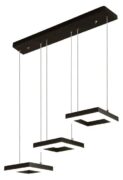 POWERTECH LED φωτιστικό οροφής HLL-0103, 35W, 4000K, 70x120cm, μαύρο 1