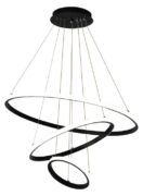 POWERTECH LED φωτιστικό οροφής HLL-0105, 44W, 4000K, 60x60cm, μαύρο 1