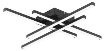 POWERTECH LED φωτιστικό οροφής HLL-0111, 50W, 4500K, 9x60x60cm, μαύρο 1 POWERTECH LED φωτιστικό οροφής HLL-0111, 50W, 4500K, 9x60x60cm, μαύρο