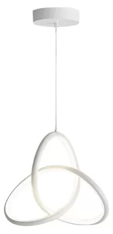 POWERTECH LED φωτιστικό οροφής HLL-0121, 15W, 4000K, Φ22cm x 1m, λευκό