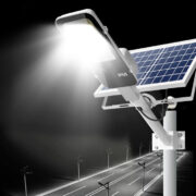 POWERTECH LED ηλιακός προβολέας HLL-0124 με χειριστήριο, 80W, 5000mAh 3