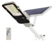 POWERTECH LED ηλιακός προβολέας HLL-0124 με χειριστήριο, 80W, 5000mAh 1
