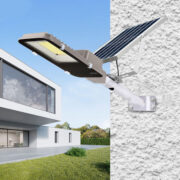 POWERTECH LED ηλιακός προβολέας HLL-0125 με χειριστήριο, 150W, 10000mAh 2