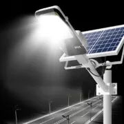 POWERTECH LED ηλιακός προβολέας HLL-0125 με χειριστήριο, 150W, 10000mAh 3