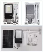 POWERTECH LED ηλιακός προβολέας HLL-0125 με χειριστήριο, 150W, 10000mAh 4