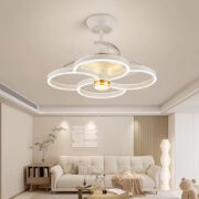 POWERTECH ανεμιστήρας οροφής HLL-0147 με LED φως, 120W, Φ65x45cm, λευκός 6 POWERTECH ανεμιστήρας οροφής HLL-0147 με LED φως, 120W, Φ65x45cm, λευκός 2