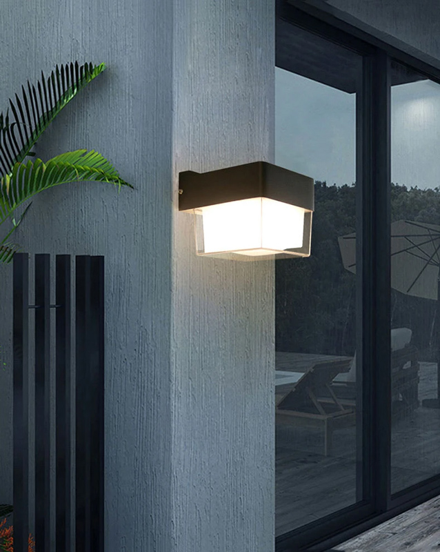 POWERTECH LED φωτιστικό τοίχου HLL-0157, 7W, 4000K, 560lm, IP65, μαύρο 4 POWERTECH LED φωτιστικό τοίχου HLL-0157, 7W, 4000K, 560lm, IP65, μαύρο - Image 2