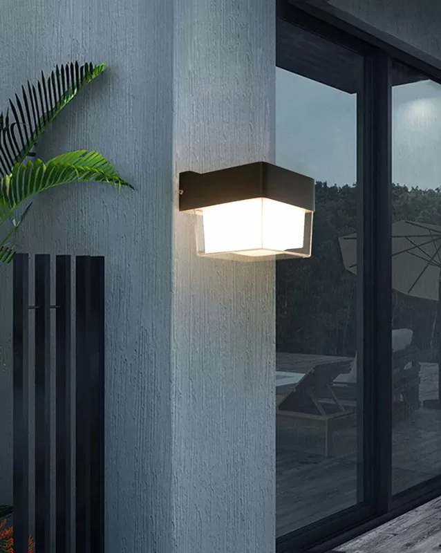 POWERTECH LED φωτιστικό τοίχου HLL-0157, 7W, 4000K, 560lm, IP65, μαύρο 4 POWERTECH LED φωτιστικό τοίχου HLL-0157, 7W, 4000K, 560lm, IP65, μαύρο - Image 2