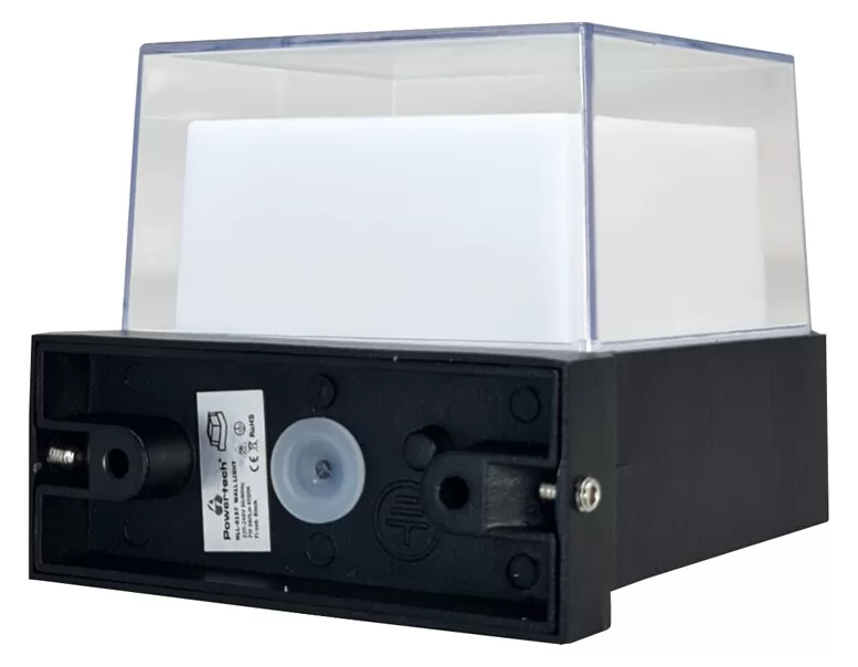 POWERTECH LED φωτιστικό τοίχου HLL-0157, 7W, 4000K, 560lm, IP65, μαύρο 6 POWERTECH LED φωτιστικό τοίχου HLL-0157, 7W, 4000K, 560lm, IP65, μαύρο - Image 4