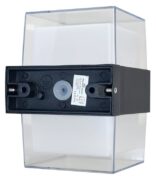 POWERTECH LED φωτιστικό τοίχου HLL-0159, 14W, 4000K, 1190lm, IP65, μαύρο 3