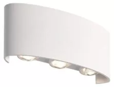 POWERTECH LED φωτιστικό τοίχου HLL-0160, 6W, 4000K, 510lm, IP65, λευκό