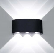 POWERTECH LED φωτιστικό τοίχου HLL-0161, 6W, 4000K, 510lm, IP65, μαύρο 9 POWERTECH LED φωτιστικό τοίχου HLL-0161, 6W, 4000K, 510lm, IP65, μαύρο 2