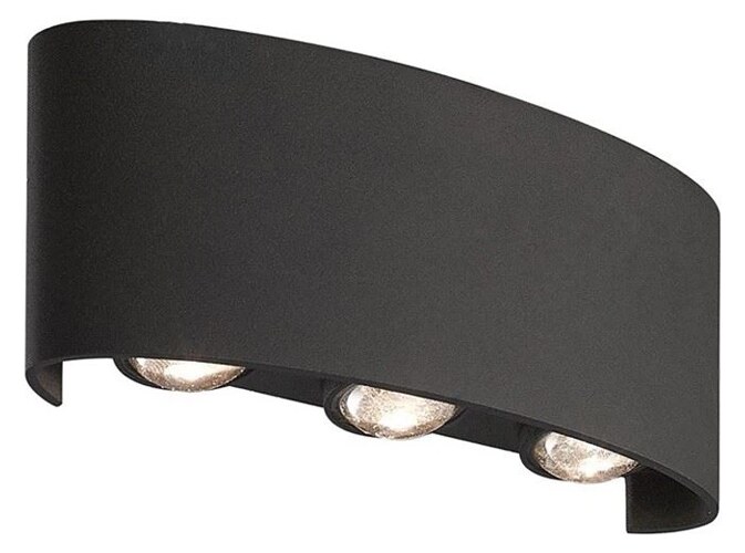 POWERTECH LED φωτιστικό τοίχου HLL-0161, 6W, 4000K, 510lm, IP65, μαύρο 3 POWERTECH LED φωτιστικό τοίχου HLL-0161, 6W, 4000K, 510lm, IP65, μαύρο