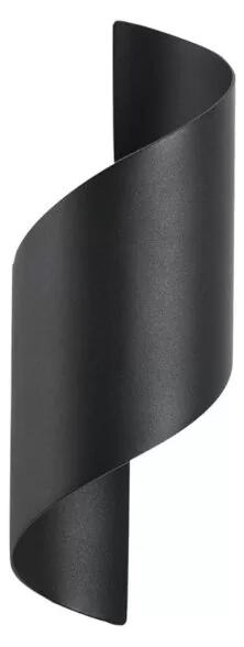 POWERTECH LED φωτιστικό τοίχου HLL-0163, 10W, 4000K, 850lm, IP65, μαύρο