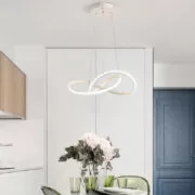 POWERTECH LED φωτιστικό οροφής HLL-0164, 50W, 4000K, Φ60cm, 1m, λευκό 3