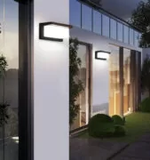 POWERTECH LED φωτιστικό τοίχου HLL-0165, 12W, 4000K, 960lm, IP65, μεταλλικό, μαύρο 2