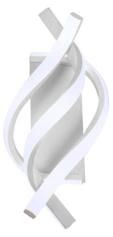 POWERTECH LED φωτιστικό τοίχου HLL-0168, 12W, 4000K, 960lm, λευκό